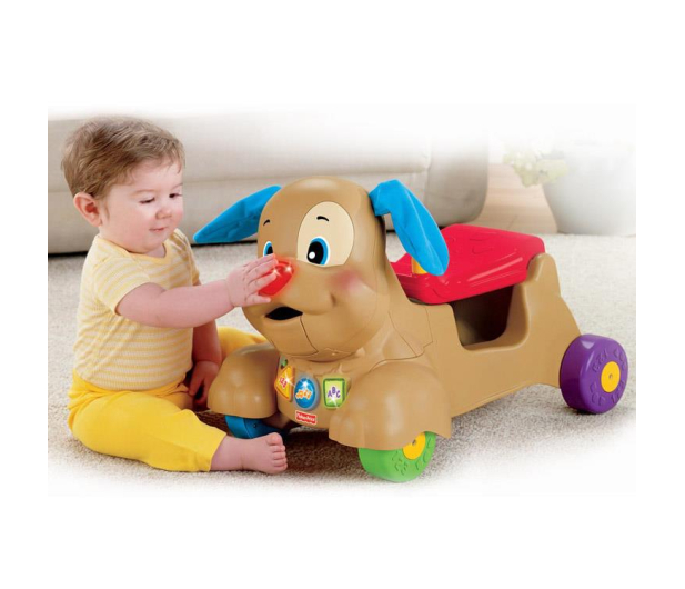Fisher-Price Szczeniaczkowy Chodzik/Jeździk - 175907 - zdjęcie 3